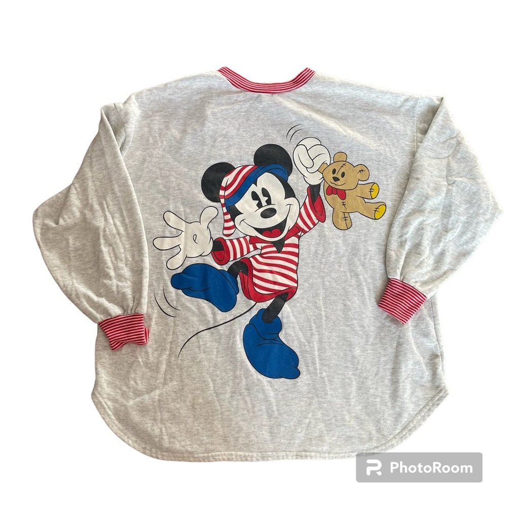 ❤️ VINTAGE Mickey & Co. striped pajama top❤️